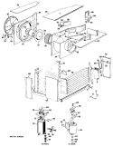 Section Diagram and Parts List for SL210  General Electric Air Conditioner