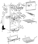 Part Location Diagram of WR74X0145 GE GRILLE Assembly