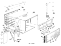 Section Diagram and Parts List for AG632DMV3  General Electric Air Conditioner