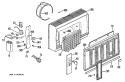 Part Location Diagram of WJ25X0008 GE RESISTOR Assembly