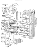 Part Location Diagram of WR02X4135 GE COVER-SWITCH