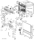 Part Location Diagram of WD27X0451 GE INSERT HA AD