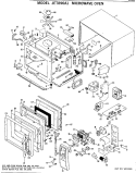 Part Location Diagram of WB01X5171 GE NUT MTG. MAGNETRON