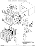 Part Location Diagram of WB27X5294 GE KEY PNL Assembly