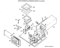 Part Location Diagram of WB27X10249 GE Magnetron