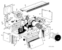 Part Location Diagram of WJ74X0042 GE BLOWER ID