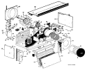 ROOM AIR CONDITIONER Diagram and Parts List for A3B569DJALSA  General Electric Air Conditioner