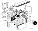 ROOM AIR CONDITIONER Diagram and Parts List for A3B668DGALT1  General Electric Air Conditioner