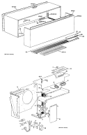 ROOM AIR CONDITIONER Diagram and Parts List for A2B648ESFMYA  General Electric Air Conditioner