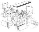 Section Diagram and Parts List for A2B578DJCNQA  General Electric Air Conditioner