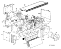Section Diagram and Parts List for A2B578EPFSQA  General Electric Air Conditioner