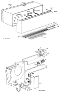 Section Diagram and Parts List for A2B748DGASEA  General Electric Air Conditioner