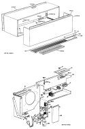 Section Diagram and Parts List for A2B748CKESEA  General Electric Air Conditioner