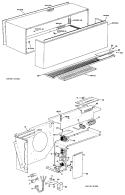 Section Diagram and Parts List for A2B748ESFSEA  General Electric Air Conditioner