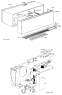 Section Diagram and Parts List for A2B758CKASEA  General Electric Air Conditioner