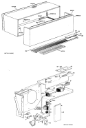 Section Diagram and Parts List for A2B779DJASDA  General Electric Air Conditioner