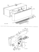 Section Diagram and Parts List for A3B588DJCNQ2  General Electric Air Conditioner