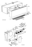 Section Diagram and Parts List for A2B789DAALD3  General Electric Air Conditioner