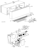 Section Diagram and Parts List for A2B578DJEL1J  General Electric Air Conditioner