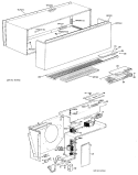 Section Diagram and Parts List for A2B678EVANWA  General Electric Air Conditioner