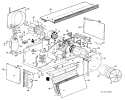 Section Diagram and Parts List for A2B678EVANWA  General Electric Air Conditioner