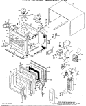 MICROWAVE OVEN Diagram and Parts List for JET1050A1  General Electric Microwave