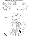 Part Location Diagram of WH42X1134 GE TOP TRIM