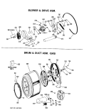 Part Location Diagram of WE04X0586 GE THERMOA Assembly
