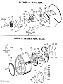 Part Location Diagram of WE02X0268 GE SCREW 10-16 X 5/8 HEX