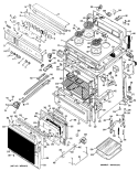 Part Location Diagram of WB26X5053 GE UNKNOWN