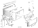Section Diagram and Parts List for AG632DPV1  General Electric Air Conditioner