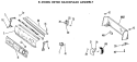B MODEL DRYER BACKSPLASH ASSEMBLY Diagram and Parts List for DDE5310BAL  General Electric Dryer