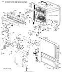 Section Diagram and Parts List for GSD750W-05  General Electric Dishwasher