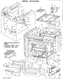 Part Location Diagram of WB48X5035 GE BROILER RACK