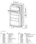 Part Location Diagram of WR12X0439 GE HANDLE-DOOR