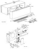 Section Diagram and Parts List for A3B668ESFS1H  General Electric Air Conditioner
