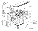 Section Diagram and Parts List for A2B679DGCN1G  General Electric Air Conditioner