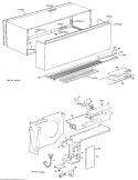 Section Diagram and Parts List for A3B688DAPSW1  General Electric Air Conditioner