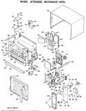 Part Location Diagram of WB02X7213 GE STAND OFF
