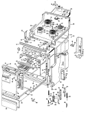 Part Location Diagram of WB02X1452 GE USE GEH WB2X1452