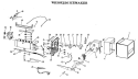 Part Location Diagram of WR30X0160 GE MOLD Assembly