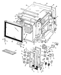 Part Location Diagram of WB62X1288 GE COOKTOP - AV