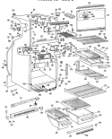 Part Location Diagram of WR32X0844 GE 468697G11