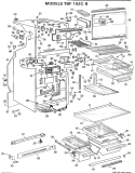 Part Location Diagram of WR14X0323 GE WR14X0355