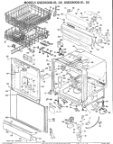 Part Location Diagram of WD01X1358 GE BRACKET