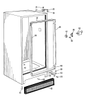 Part Location Diagram of WR40X5449 GE REAKER STRIP LEFT SIDE