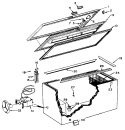 Part Location Diagram of WR12X10072 GE HANDLE CHROME