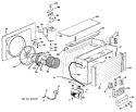 Part Location Diagram of WJ98X0509 GE COMPRESSOR