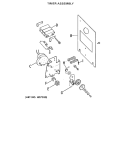 TIMER ASSEMBLY Diagram and Parts List for DDC4407AEL  General Electric Dryer