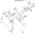Part Location Diagram of WH02X0782 GE WH2X782D